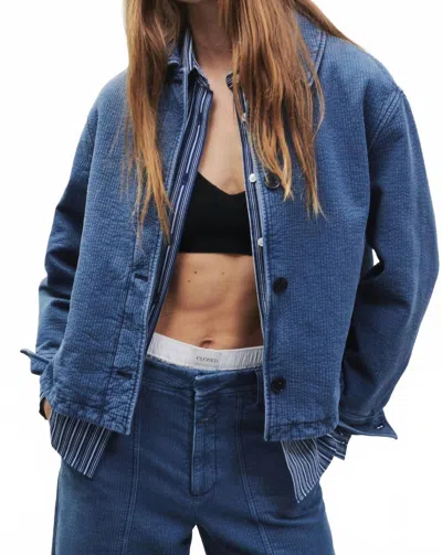Closed Denim Jacket In Eclipse Blue