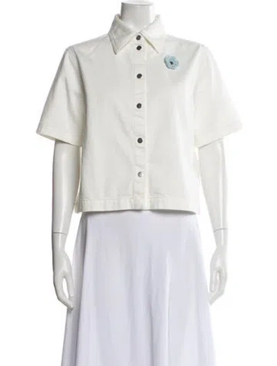 Pre-owned Closed Denim Jacket In Neutral