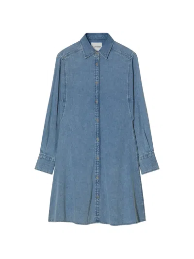 Closed Denim Mini Dress In Blue