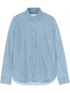 Closed Denim Shirt In Blue