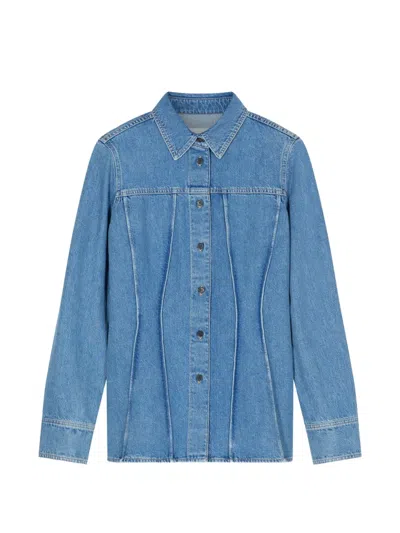 Closed Denim Shirt In Black
