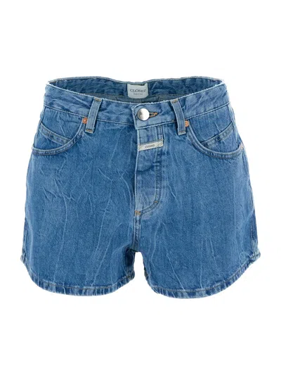 Closed Denim Short In Blue