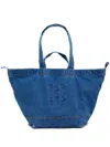 Closed Denim Tote Bag In Blue