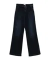 Closed Denim Trousers With Wide Belt Loops In Blue