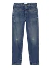 Closed Distressed Jeans In Blue
