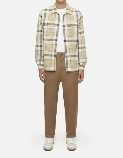 Closed Dover Tapered Pants In Teak Wood In White