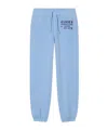 Closed Drawstring Track Pants In Blue