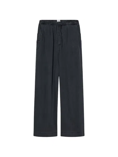Closed Drawstring Wynston Trousers In Gray