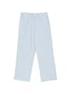 Closed Drawstring-waist Trousers In Multi