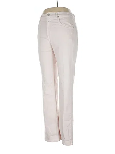 Pre-owned Closed Dress Pants In Ivory