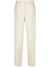 Closed Satin-finish Tailored Trousers