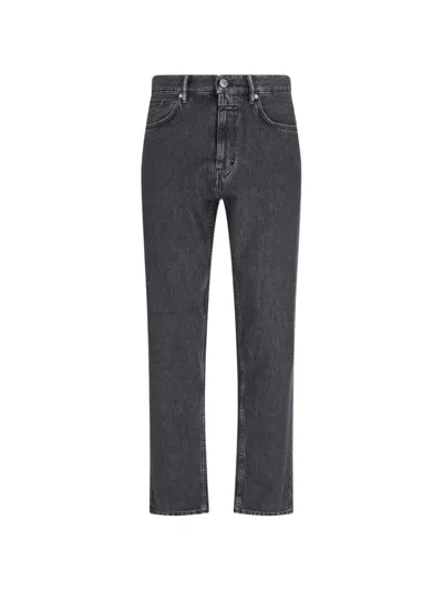 Closed Faded-effect Jeans In Gray