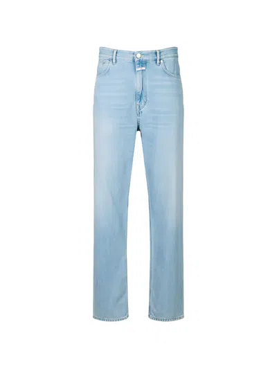 Closed Faded-wash Five-pocket Jeans In White