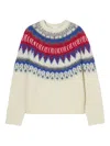 Closed Fairisle-pattern Crew-neck Sweater In Multi