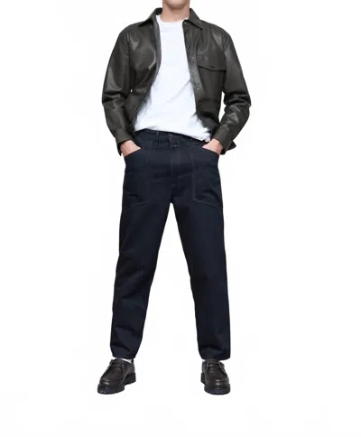 Closed Fatigue-x Relaxed Denim Jeans In Black