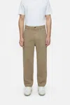 Closed Fatigue-x Relaxed Pants In Cashew Cream In Green