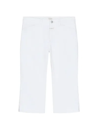 Closed Fina Shorts In White