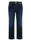 Closed Five-pocket Button Jeans In Blue