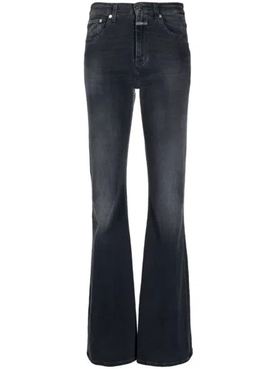 Closed Rowlin Flare Jeans In Black
