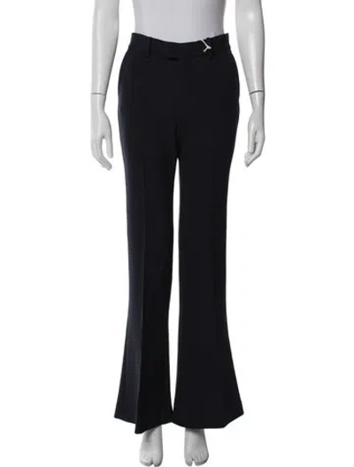 Pre-owned Closed Flared Pants In Blue