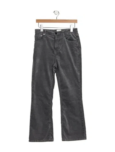 Pre-owned Closed Flared Pants In Grey