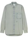 Closed Formal Army Shirt In Black