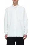 Closed Formal Army Shirt In Ivory In White