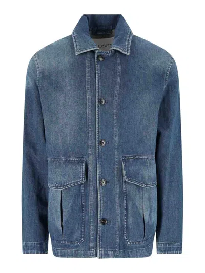 Closed Giacca In Denim In Blue