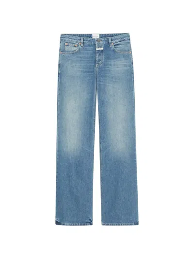 Closed Gillan Wide Fit Low Waist Long Leg Jean In Medium Blue