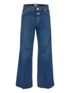 Closed Gillan Low-rise Flared Jeans In Blue