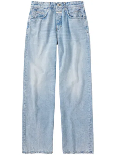 Closed Gillan Wide-leg Jeans In 蓝色