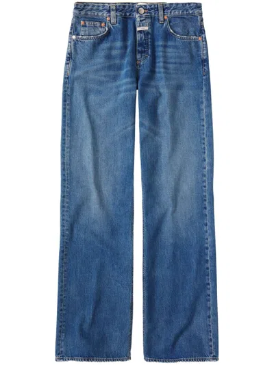 Closed Gillan Wide-leg Jeans In Blue
