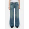 Closed Gillian Mid Rise Flare Jeans In Blue