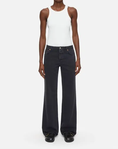 Closed Gillian Slim Fit Jean In Dark Grey In Gray