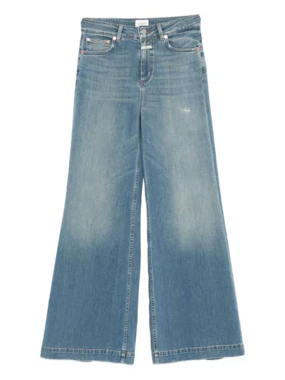Closed Glow Up Denim Cotton Jeans In Blue