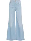 Closed Glow-up High-rise Wide-leg Jeans In Blue