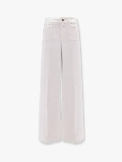 Closed Glow-up Wide Fit Jeans In Purple