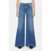 Closed Glow-up Distressed Stretch High-rise Flared Jeans