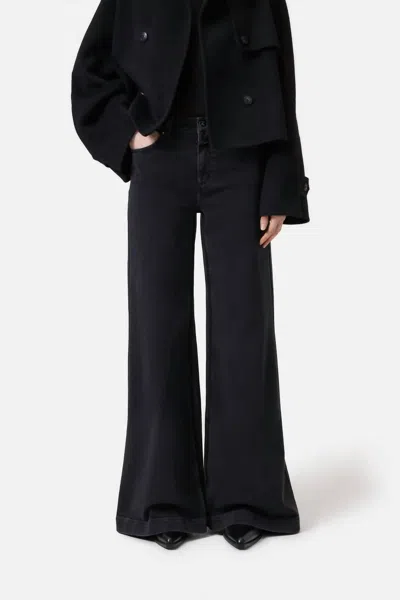 Closed Glow Up Wide Leg Pant In Black
