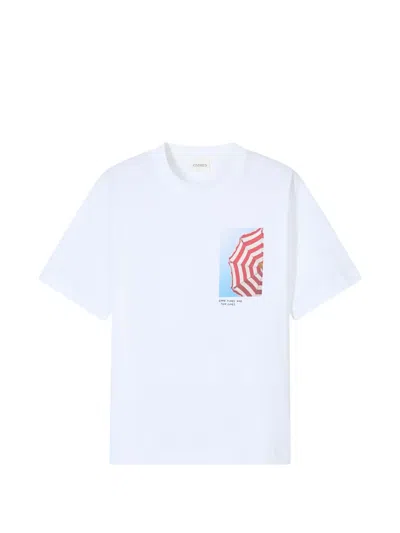 Closed Graphic-print T-shirt In White