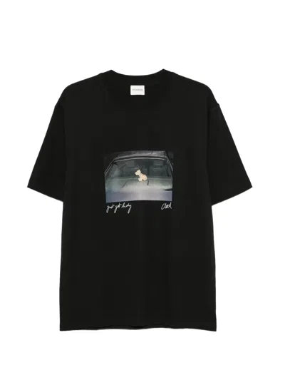 Closed Graphic-print T-shirt In Black