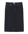 Closed Grey Midi Skirt In Black