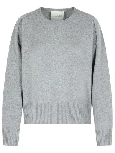 CLOSED CLOSED GREY WOOL SWEATER