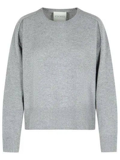 CLOSED GREY WOOL SWEATER