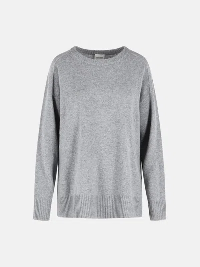 Closed Long-sleeved Sweater In Gray