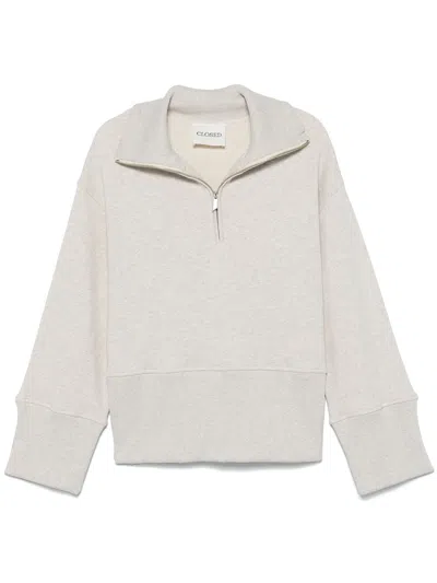 CLOSED CLOSED HALF ZIP LONGSLEEVE