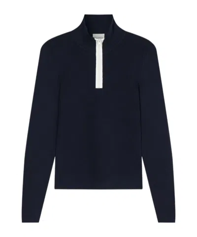 CLOSED HALFZIP LONGSLEEVE SWEATER