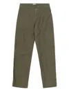 Closed Pocket Trousers In Green