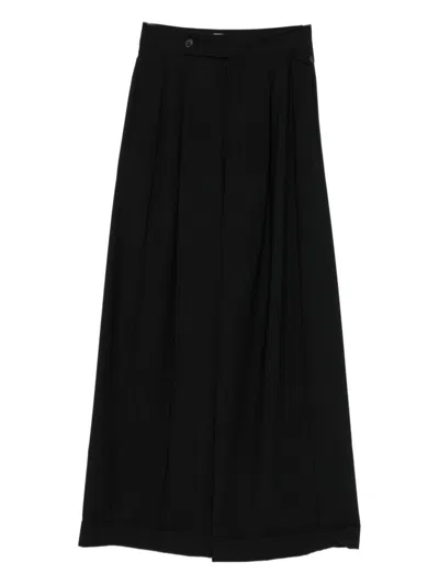 Closed Hanbury Wool Blend Trousers In Black