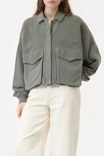 Closed Heritage Jacket In Faded Green